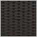 Set Mobili da Esterno 3 pcs Nero e Bianco Crema polyrattan - Foto miniatura 9