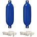 Fendini per barche 2 pz Ø 14 x 50 cm Blu PVC - Foto miniatura 1