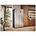 Frigorifero Side by Side Serie 600 Inox 177 cm NoFrost Classe E EAT6ME53U0 - Foto miniatura 4