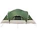 Tenda a capanna con copertura impermeabile 10 persona Verde - Foto miniatura 7