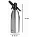 68601 - Bottiglia a sifone di CO2 da 1 litro - Foto miniatura 3