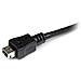 Cavo adattatore micro USB a mini USB 15 cm M / F - Foto miniatura 3