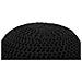Pouf Poggiapiedi In Tessuto Nero 50 X 35 Cm Conrad - Foto miniatura 33
