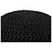 Pouf Poggiapiedi In Tessuto Nero 50 X 35 Cm Conrad - Foto miniatura 26