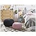 Pouf Poggiapiedi In Tessuto Nero 50 X 35 Cm Conrad - Foto miniatura 40