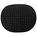 Pouf Poggiapiedi In Tessuto Nero 50 X 35 Cm Conrad - Foto miniatura 20