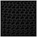 Pouf Poggiapiedi In Tessuto Nero 50 X 35 Cm Conrad - Foto miniatura 14