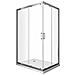 Box Doccia Angolare, Scorrevole, Vetro Easy-clean, 80 X 130 Cm - Foto miniatura 1