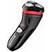 R3000 Rasoio Elettrico Rotazione Trimmer Nero, Rosso - Foto miniatura 1