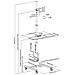 Supporto Carrello Per Piedistallo Maclean Brackets Mc-793 - Foto miniatura 3