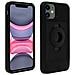 Cover Iphone 11 Semi-rigida Magnetico / meccanico Fitclic Neo Nero - Foto miniatura 1