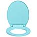 Tavoletta Wc A Chiusura Ammortizzata Verde Ovale - Foto miniatura 4