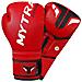 Reale Tech Guantoni Da Boxe In Pelle Sintetica Sl4 Rosso 16 Oz - Foto miniatura 3