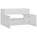 Mobile Sottolavabo Bianco Lucido 80x38,5x46cm Legno Multistrato - Foto miniatura 7