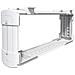 Viewlite Supporto Computer - Scrivania 200 Colore Bianco - Foto miniatura 2