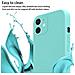 Catena Di Telefoni Cellulari Compatibile Con Apple Iphone 12 Mini In Liquid Turchese - Coperchio Di Protezione In Silicone Con Cordino Regolabile In Lunghezza - Foto miniatura 3