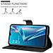 Custodia Compatibile Con Oppo A12 In Nero Carbone - Coperchio Protettiva Con Chiusura Magnetica, Funzione Stand E Tasca Per Le Carte - Foto miniatura 2