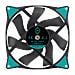 Icegale Xtra Case Per Computer Ventilatore 14 Cm Nero 1 Pz - Foto miniatura 3
