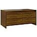 Tavolino da Salotto Rovere Marrone 90x50x41,5 cm in Truciolato - Foto miniatura 2