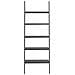 Scaffale Pendente A 5 Livelli Nero 64x34x185,5 Cm - Foto miniatura 3