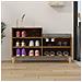 Scarpiera Rovere Fumo 102x36x60 Cm In Legno Multistrato - Foto miniatura 3
