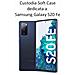Custodia Tpu Silicone Cover Soft-case Per Samsung Galaxy S20 Fe 4g - 5g Black - Foto miniatura 2