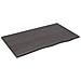 Piano Tavolo Marrone Scuro 100x60x2cm Rovere Massello Trattato - Foto miniatura 2