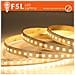 Striscia LED 5m IP20 2835 24V - 12W /m 120led /m 3000K - Foto miniatura 1