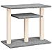 Pali Tiragraffi Per Gatti Con Piattaforme Grigio Chiaro 62,5 Cm - Foto miniatura 1