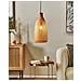 Lampadario Lwela Legno Di Bambù Naturale - Foto miniatura 7