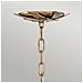 Lampadario Industrial Nordico Vida Acciaio Oro Brunito 13 Luci E14 - Foto miniatura 2