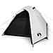 Tenda Campeggio A Cupola 3 Persone Bianca Tessuto Impermeabile - Foto miniatura 2