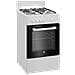 Cucina a Gas FSG522DWC 4 Fuochi Forno a Gas Classe A Dimensioni 60 x 50 cm Colore Nero / Bianco - Foto miniatura 2