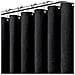 Tenda Da Doccia Impermeabile Per Bagno Black M - Foto miniatura 5