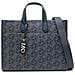 Large Grab Tote Admrl Plblue Borse Tote Sintetico Borse Donna Blu Eu One Size, 30h3g3gt3v-444 - Foto miniatura 1