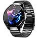 Smartwatch, Chiamata Bluetooth E Frequenza Cardiaca, Pressione Sanguigna E Ossigeno Nel Sangue Black + Black Steel - Foto miniatura 2