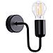 Lampada Da Parete Vector Nero Sl. 1445 - Industriale Lampade Da Parete Nero 20x8.5x15.5 Cm - Foto miniatura 1