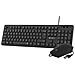Tastiera e Mouse USB SUBKBC-CSSK01  per Universale (Layout Spagnolo) Colore Nero - Foto miniatura 1