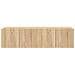 Mobili TV a Parete con Luci LED 2pz Rovere Sonoma 60x35x31 cm - Foto miniatura 5