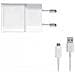 Caricabatterie Samsung Cavo Usb Da 1,2 M A Cavo Usb Tipo C Bianco Ep-ta50ewe - Foto miniatura 1