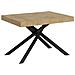 Tavolo allungabile 90x120/224 cm Karida quercia natura gambe antracite - Foto miniatura 1