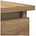 Tavolo Consolle Cassetti Rovere Artigianale 85,5x38,5x74,5 cm - Foto miniatura 2