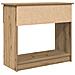 Tavolo Consolle Cassetti Rovere Artigianale 85,5x38,5x74,5 cm - Foto miniatura 5