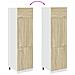 Mobile per Frigo “Lyon” Rovere Sonoma 60x57x207 cm - Foto miniatura 8