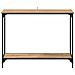 Tavolo consolle rovere artigianale 101 x 30.5 x 75 cm - Foto miniatura 4