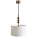 Lampadario Loky Metallo Ottone - Foto miniatura 5