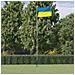 Asta e Bandiera Ucraina 6,23 m Alluminio - Foto miniatura 2