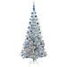 Albero di Natale con 300 LED con supporto Argento 180 cm PET - Foto miniatura 4