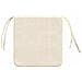 Cuscini per Seduta 4 pcs Crema 40 x 40 x 3 cm Tessuto in Cords - Foto miniatura 7
