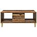 Tavolino da salotto Legno vecchio 90 x 50 x 26.5 cm - Foto miniatura 6